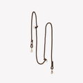 Hands Free Braided Leash | Brown