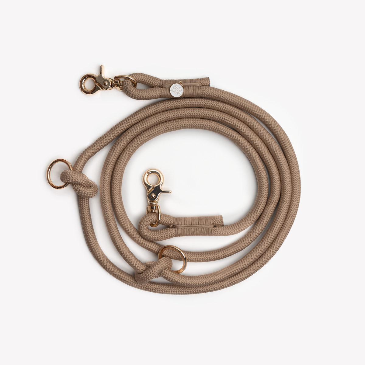 Hands Free Braided Leash | Sand